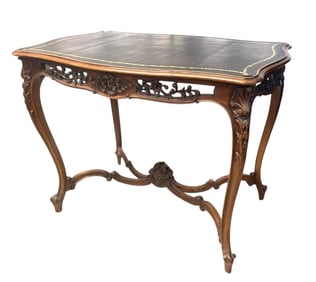 ANTIQUE 19th c FRENCH WRITING TABLE