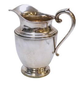STERLING SILVER WATER PITCHER