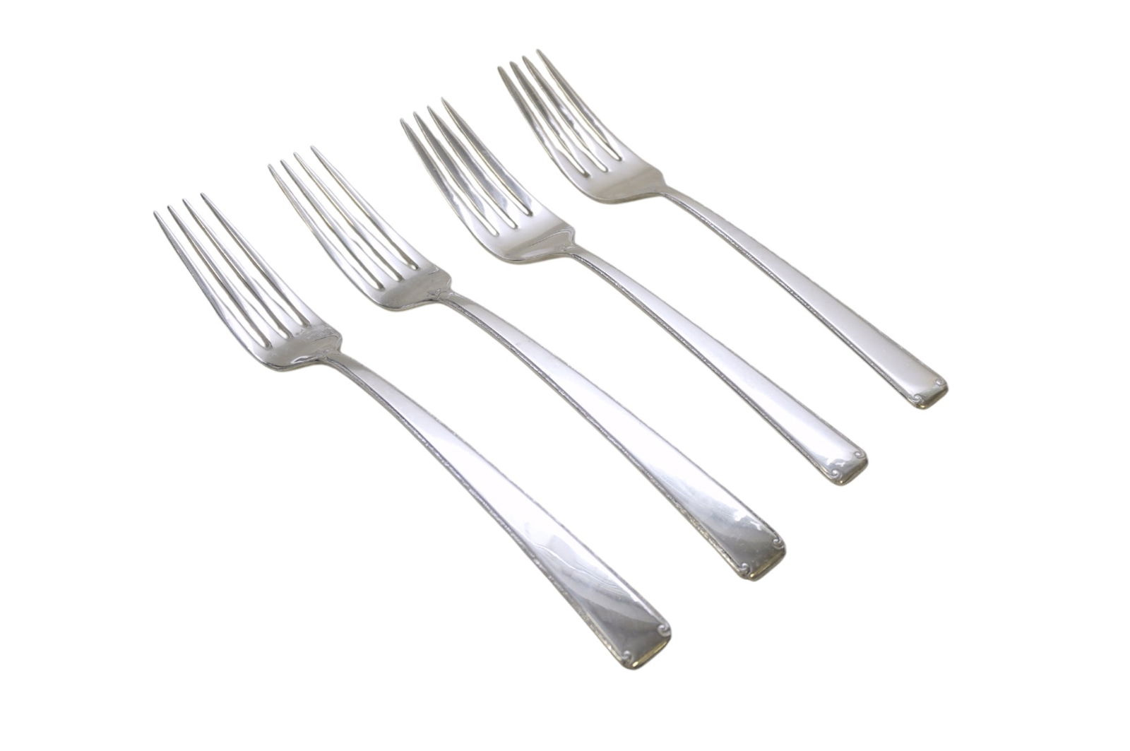 4 STERLING SILVER "OLD LACE" FORKS TOWLE (1 of 3)