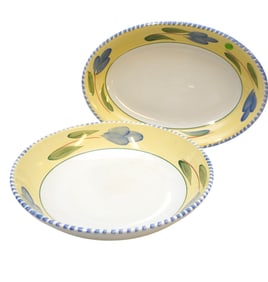 MAXAM ITALIAN POTTERY - 2 PIECES