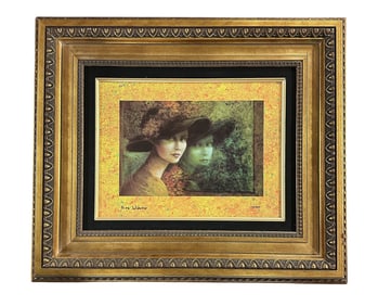 RINA SUTZKEVER LTD ED HAND EMBELLISHED LITHO