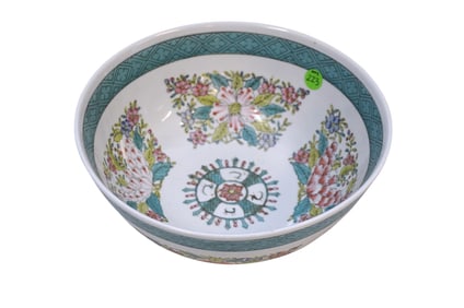 HANDPAINTED FLORAL BOWL