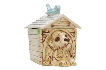 MCCOY "DOG HOUSE" COOKIE JAR