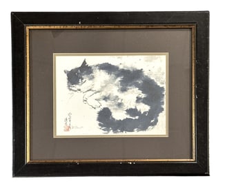 DEHONG CHEN ORIENTAL CAT II PRINT