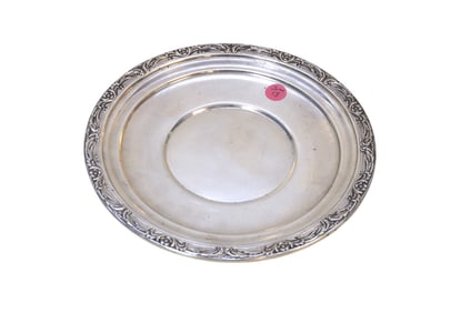 STERLING SILVER REED & BARTON BURGUNDY PLATE