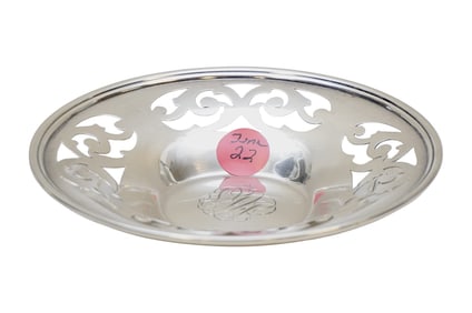 STERLING SILVER BONBON DISH