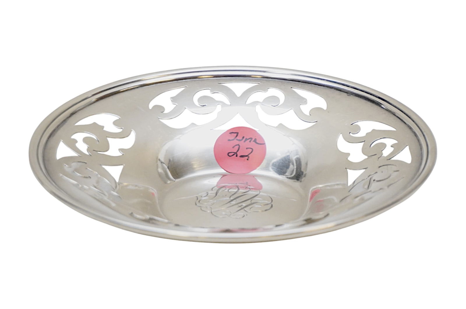 STERLING SILVER BONBON DISH (1 of 4)
