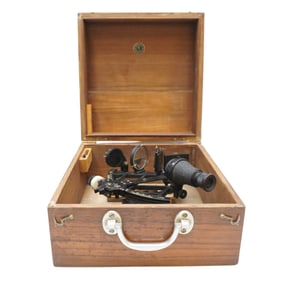 VINTAGE C. PLATH GERMAN MARINE SEXTANT