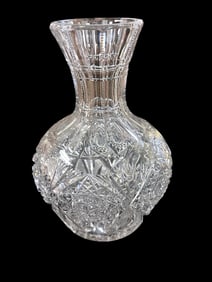 ANTIQUE AMERICAN BRILLIANT CARAFE / DECANTER