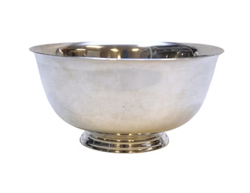 LARGE STERLING SILVER PAUL REVERE BOWL REED & BARTON