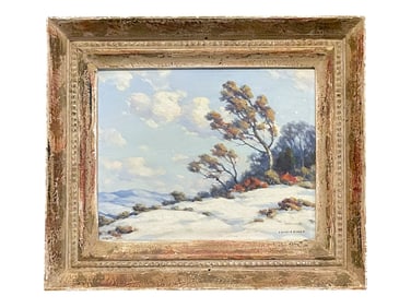 FRANCIS STILLWELL DIXON (1879-1967) OIL LANDSCAPE