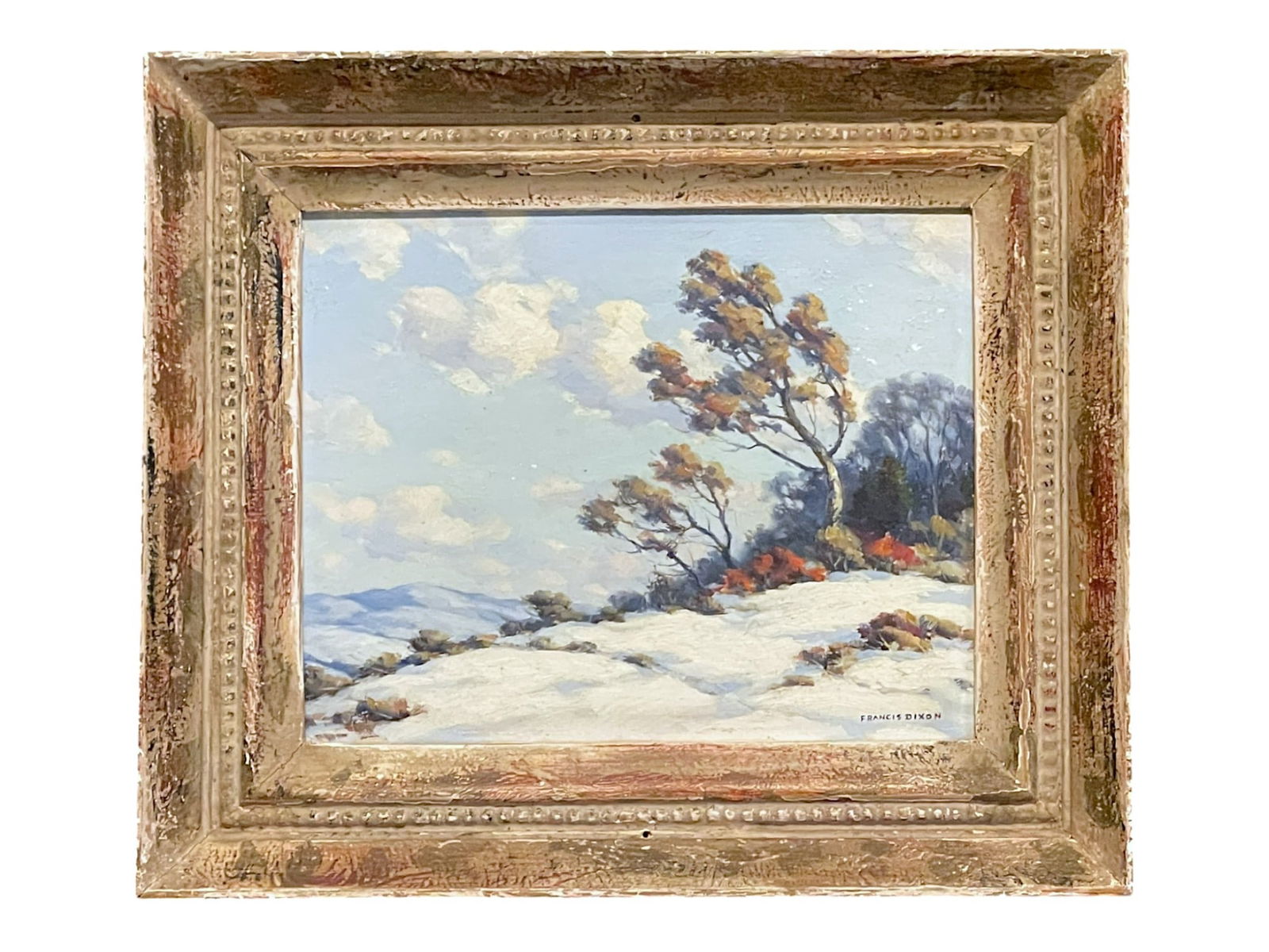 FRANCIS STILLWELL DIXON (1879-1967) OIL LANDSCAPE (1 of 3)