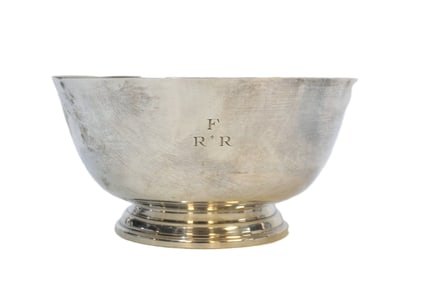 1932 STERLING SILVER PAUL REVERE BOWL FRANK M WHITING