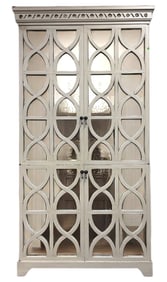 OLY STUDIO ELISABETH LARGE MIRRORED CABINET