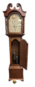 19th c GEORGIAN SCOTTISH TALL CASE CLOCK