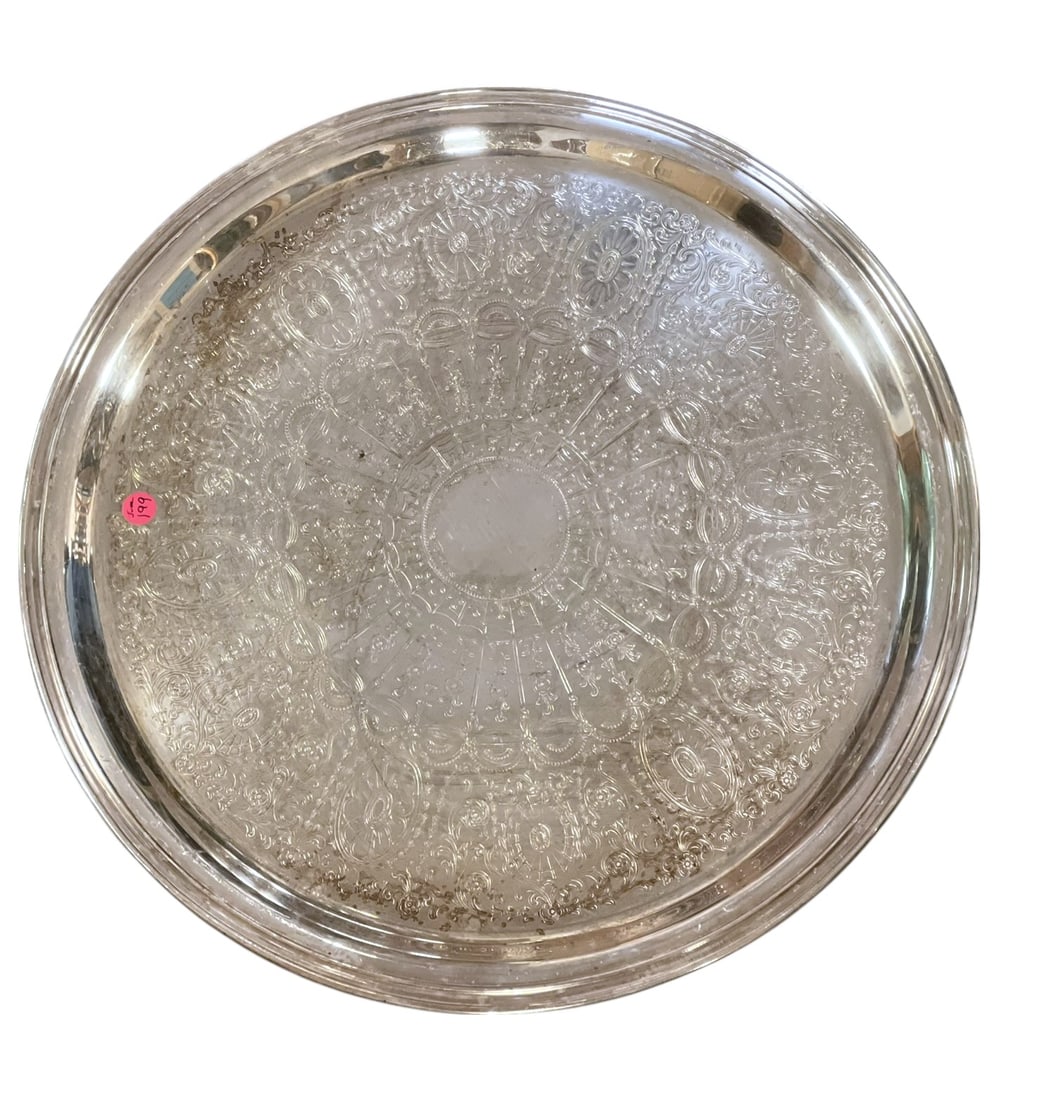LARGE WILCOX INTERNATIONAL SILVER PLATED SERVER TRAY (1 of 4)