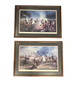 2 VINTAGE SANDOR BADO LITHOS NEW ORLEANS