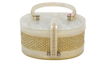 VINTAGE WILARDY LUCITE EVENING PURSE
