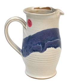 AMALIA ICHTHYS ART STUDIO POTTERY PITCHER