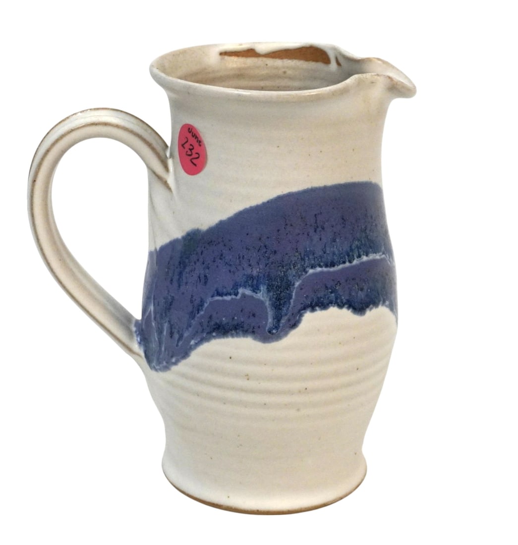 AMALIA ICHTHYS ART STUDIO POTTERY PITCHER (1 of 4)
