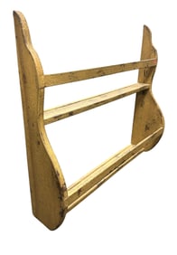 PRIMITIVE PENNSYLVANIA COUNTRY WALL HANGING SHELF