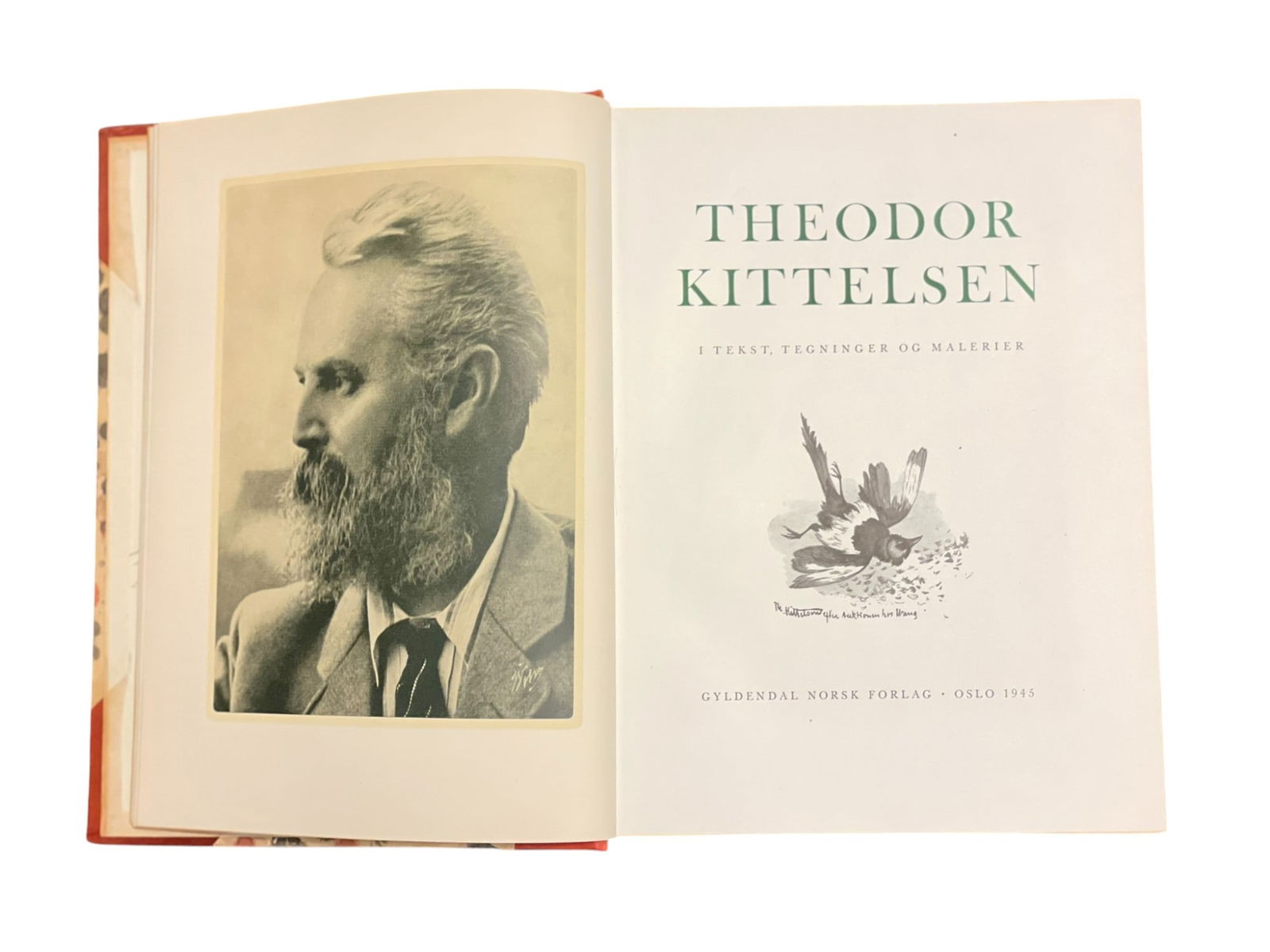 THEODOR KITTELSEN IN TEXT, DRAWINGS, AND PAINTINGS BOOK (1 of 4)