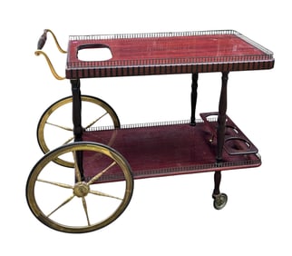 VINTAGE MID CENTURY BAR / BEVERAGE CART