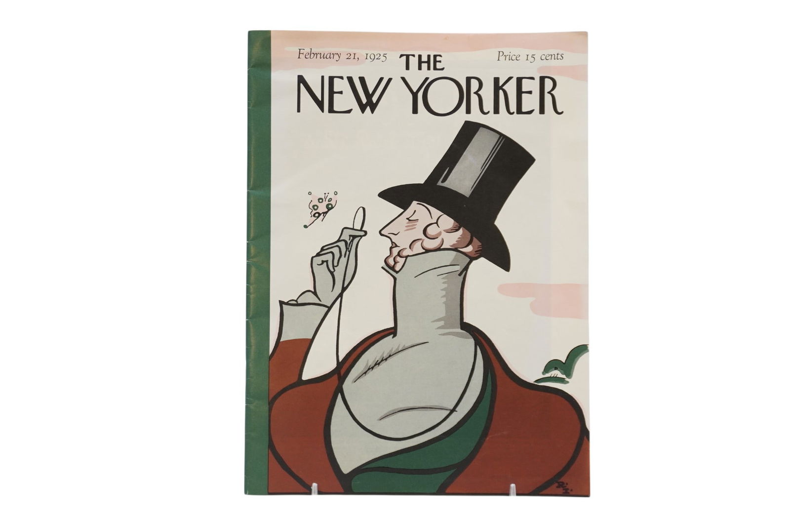 THE NEW YORKER MAGAZINE EUSTACE TILLEY FEB 21, 1925 REPRINT CIRCA 1953 (1 of 8)