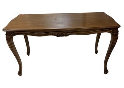 VINTAGE CARVED FRENCH PROVINCIAL COFFEE TABLE