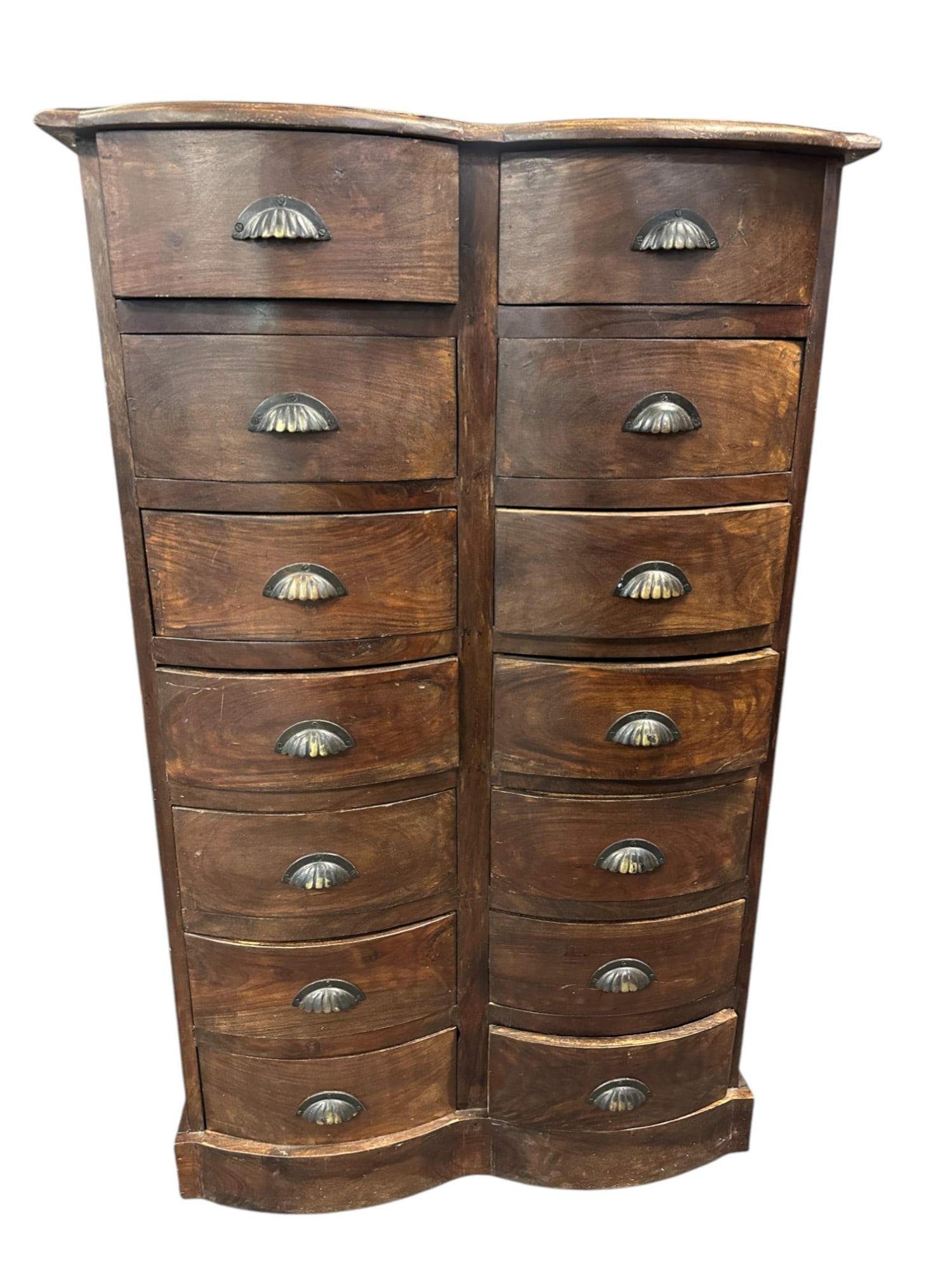 VINTAGE RUSTIC INDIA CHEST 14 DRAWERS (1 of 6)