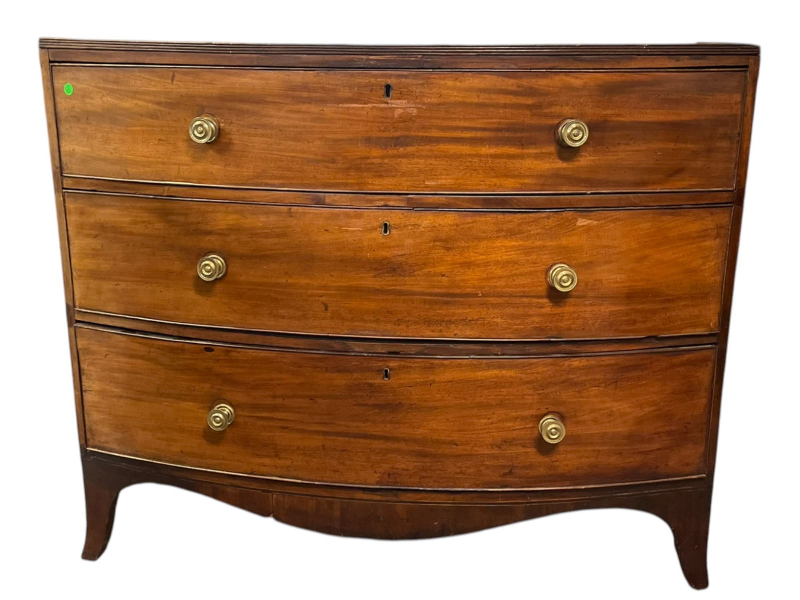 SOLID MAHOGANY SOUTH CAROLINA CHEST (1 of 5)