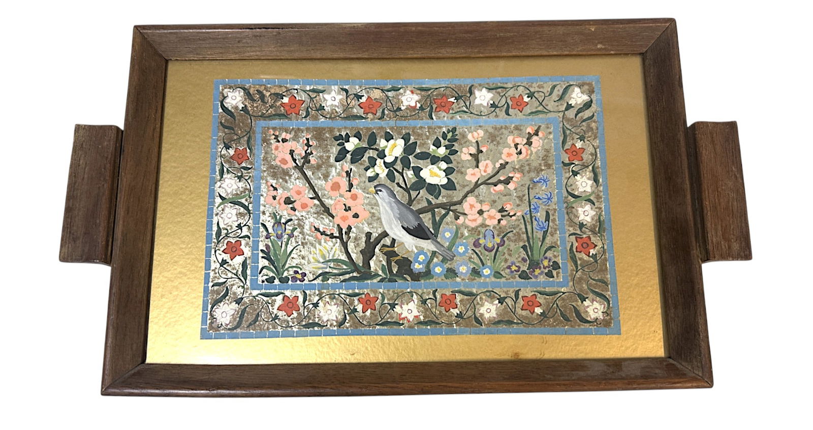 ART DECO HAND PAINTED SERVING TRAY (1 of 2)
