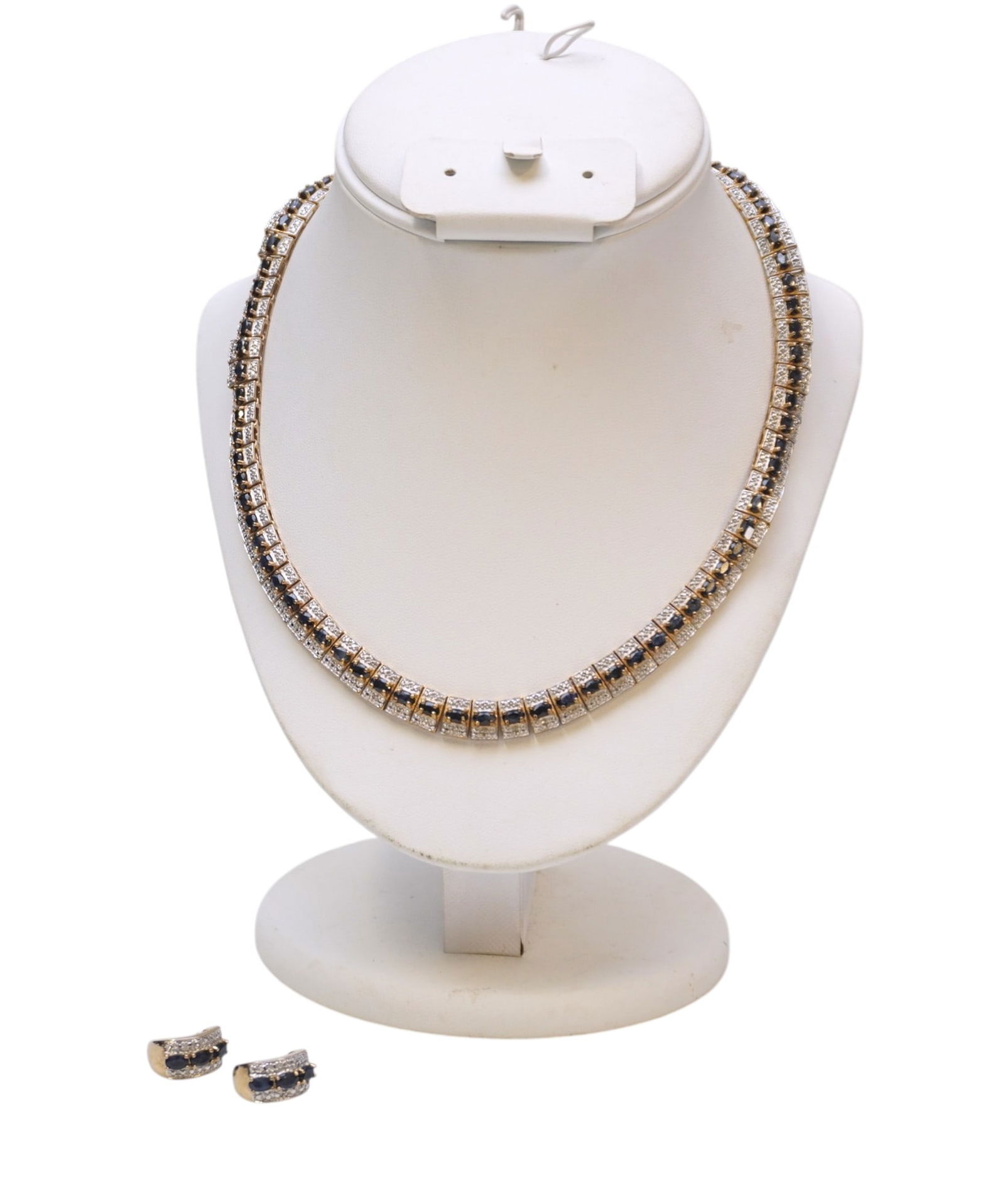 FELIX CHEN STERLING SAPPHIRES DIAMONDS PARURE (1 of 8)