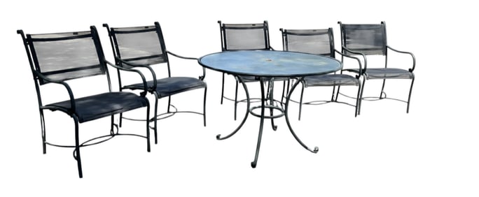 BROWN JORDAN PATIO SET - 6 PC