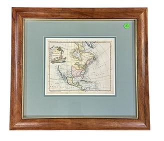 THOMAS JEFFERYS MAP OF NORTH AMERICA