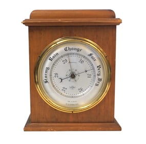 VINTAGE SHORTLAND SMITHS ENGLISH BAROMETER