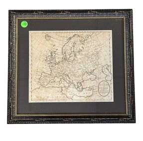 AN ACCURATE MAP OF EUROPE COMPILED FROM THE BEST AUTHORITIES