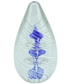 LARGE STUDIO ART GLASS PAPERWEIGHT