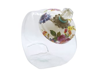 MACKENZIE-CHILDS FLOWER MART COOKIE JAR