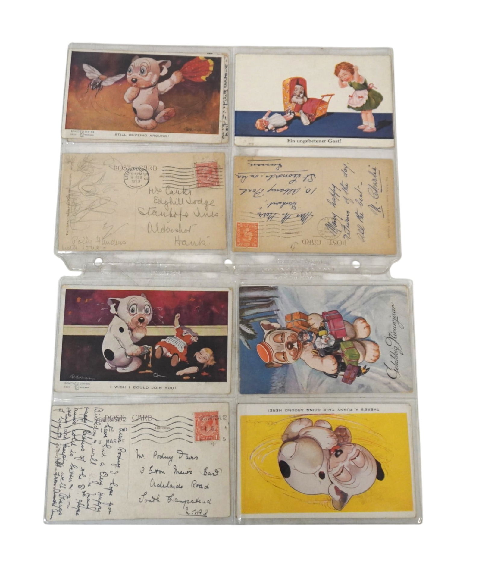 ANTIQUE/VINTAGE BONZO THE DOG ITEMS - 16 PIECES (1 of 7)