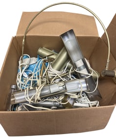 7 BRASS PICTURE LIGHTS
