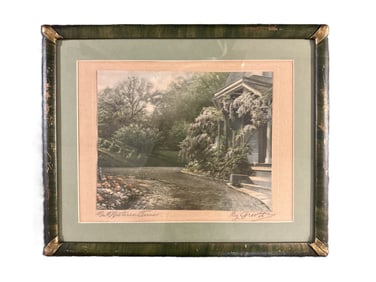 1920s IN WISTERIA TIME FRAMED PRINT