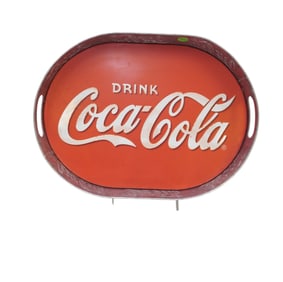 1996 OLYMPICS COCA COLA PIN SET AND SERVING TRAY