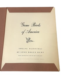 GAME BIRDS OF AMERICA LYNN BOGUE HUNT 1944
