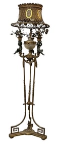 MONUMENTAL FRENCH EMPIRE TORCHERE CHERUBS