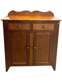 ANTIQUE AMERICAN JELLY CUPBOARD