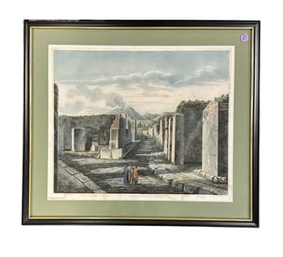 LUIGI ROSSINI (1790-1857) BIVIO DI STRADE ENGRAVING