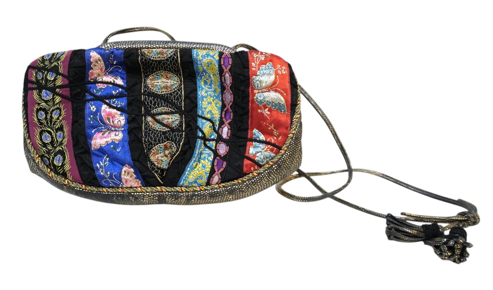 VINTAGE CARLO FIORI PURSE: Vintage Carlo Fiori Purse/Clutch. Measures 11" x 7" and weighs 11.2 oz.