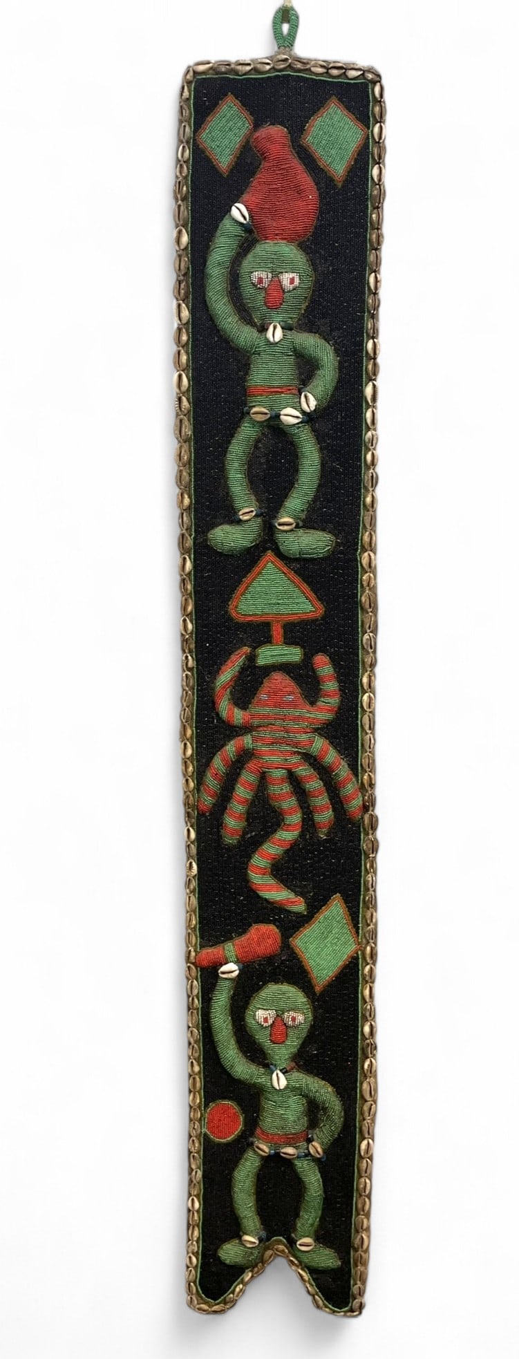 AFRICAN YORUBA BEADED DIVINER SASH (1 of 2)