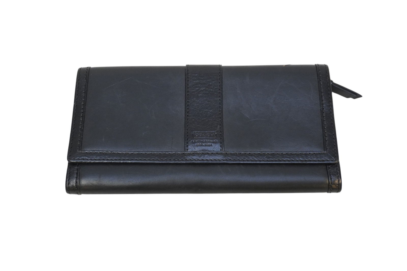 VINTAGE LEATHER COACH WALLET (1 of 4)